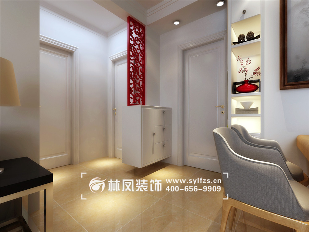 小戶(hù)型玄關(guān)裝修效果圖
