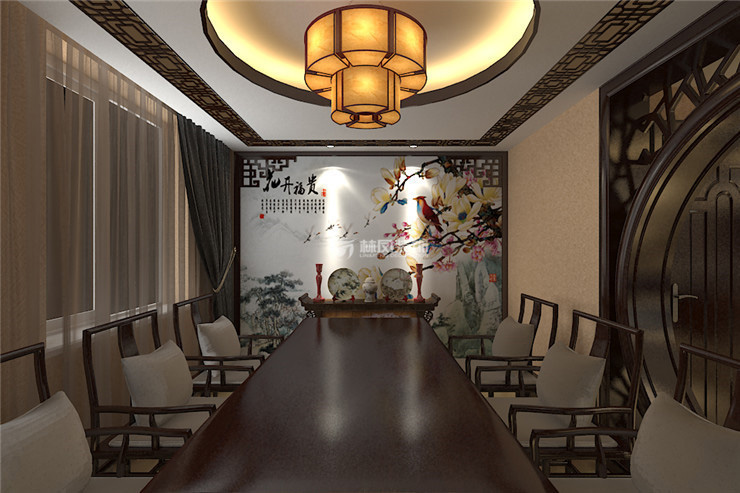中?？党?205平-中式風(fēng)格-餐廳.jpg